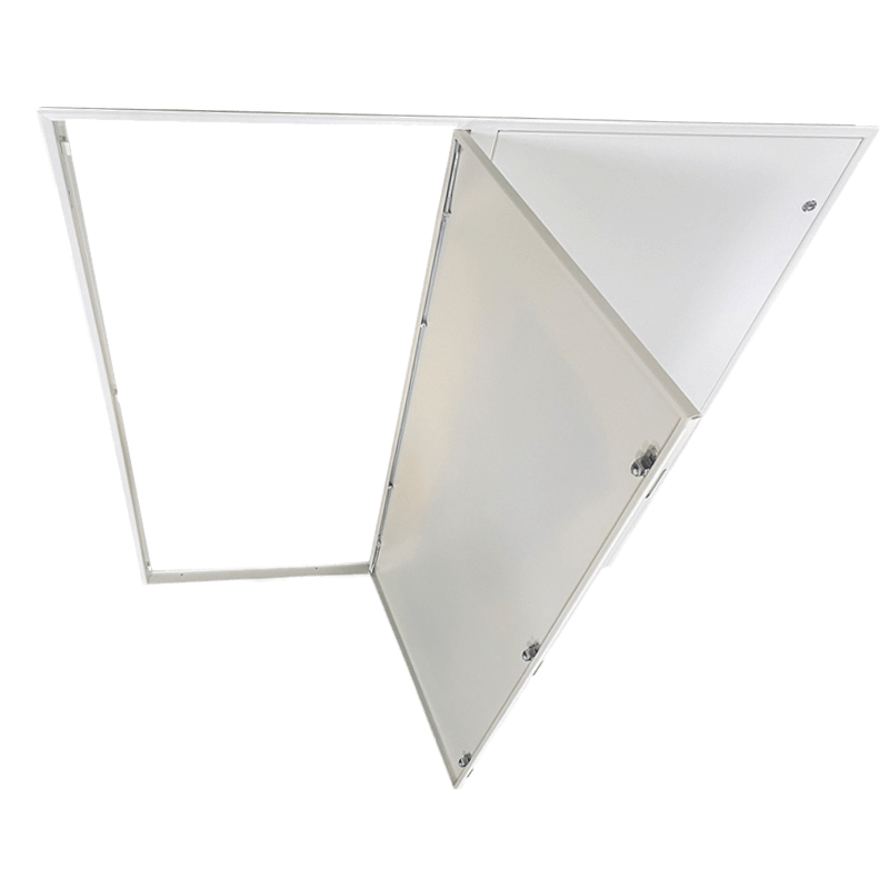 Panel akses mana yang dapat digunakan pada pipa dan peralatan listrik?